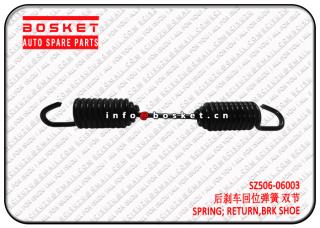 SZ506-06003 Brake Shoe Return Spring suitable For HINO 700 E13C 