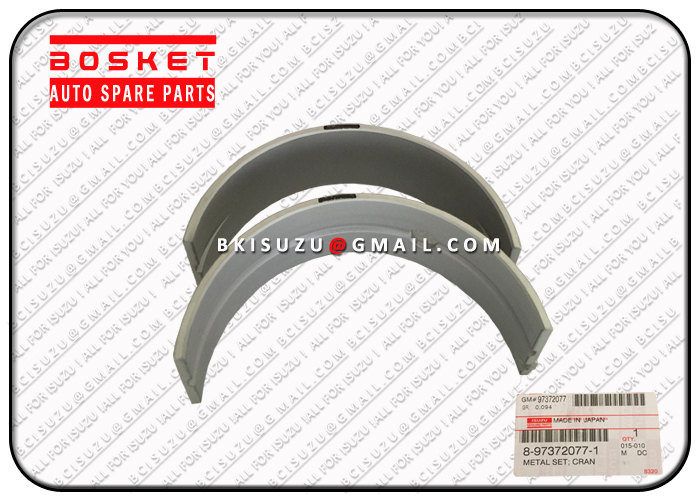 8-97372077-2 8973720772 Crankshaft Metal Suitable for ISUZU 4HK1 6HK1 