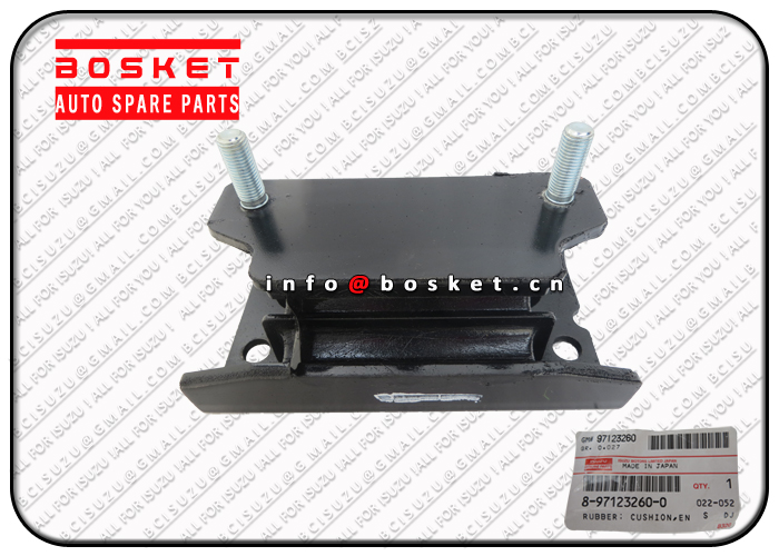 8-97123260-0 8971232600 Rear Engine Mounting Cushion Rubber Suitable For ISUZU UCS25 6VD1