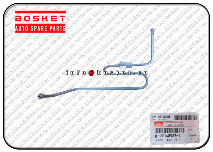 8-97148963-3 8971489633 Injection NO.1 Pipe Suitable For ISUZU NPR 4HE1 