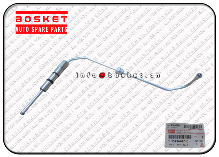 1-15416487-0 1154164870 Injection No.1 Pipe Suitable For ISUZU XE 6WG1