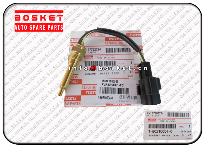 1-80210004-0 1802100040 Water Temperature Sensor Suitable For ISUZU CXZ FVR32 6HE1T 