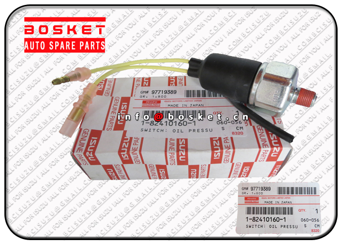 1-82410160-1 1824101601 Oil Pressure Warning Switch Suitable For ISUZU CVZ CXZ ESZ FSR113 6BD1 