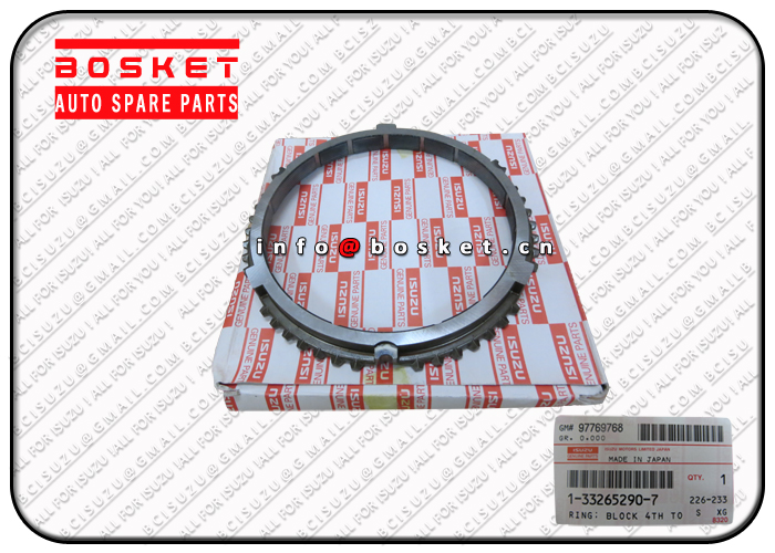 1-33265290-5 1332652905 Block Fourth To Fifth Ring Suitable For ISUZU Mal6u 