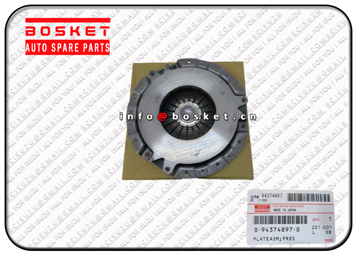 8-94374897-8 8943748978 Clutch Pressure Plate Assembly Suitable For ISUZU UCS25 6VD1 