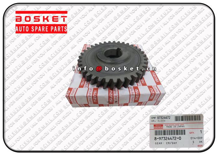 8-97324472-0 8973244720 Crankshaft Gear Suitable For ISUZU ESR FRR FSR 4HK1 