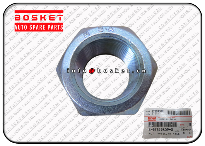 8-97359809-0 1-42333023-0 8973598090 1423330230 Rear Axle Wheel Nut Suitable For ISUZU NPR NKR 4HE1T