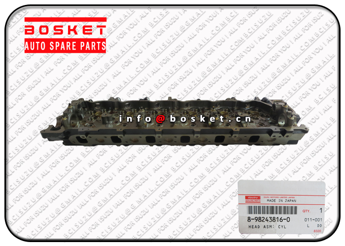 8-98243816-0 8982438160 Cylinder Head Assembly Suitable For ISUZU 6HK1 