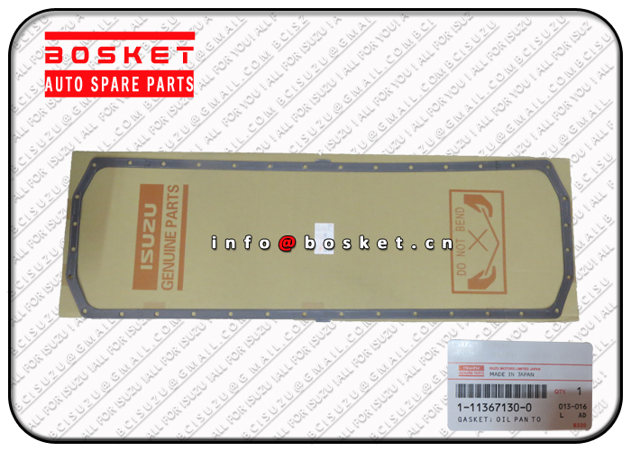 1-11367130-0 1113671300 Oil Pan Gasket Suitable For ISUZU CXZ CYZ EXZ CXZ51 6WF1 