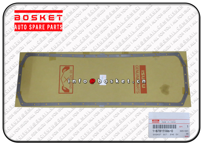 1-87815586-0 1878155860 Engine Overhaul Gasket Set Suitable For ISUZU CYZ 6WF1 