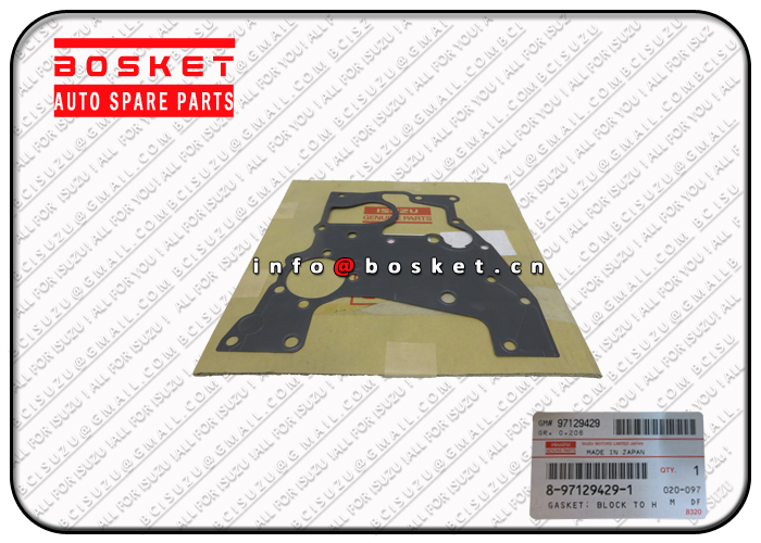 8-97129429-1 8971294291 Block To Housing Gasket Suitable For ISUZU NHR NKR NPR 4HK1