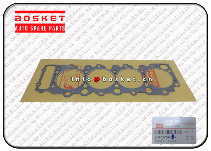 8-97375433-0 8973754330 Cylinder Head Gasket Suitable For ISUZU XD 700P 4HK1 