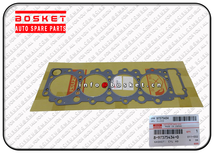 8-97375434-1 8973754341 Cylinder Head Gasket Suitable For ISUZU NPR 4HK1