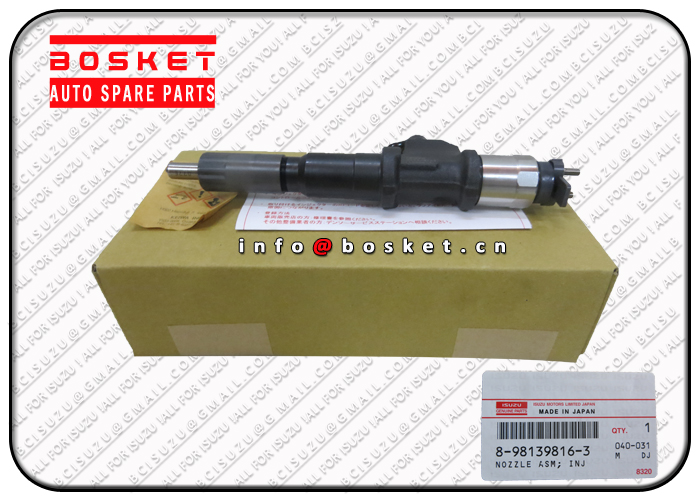 8-98139816-3 8981398163 Injection Nozzle Assembly Suitable For ISUZU CYH52 6WG1-T 