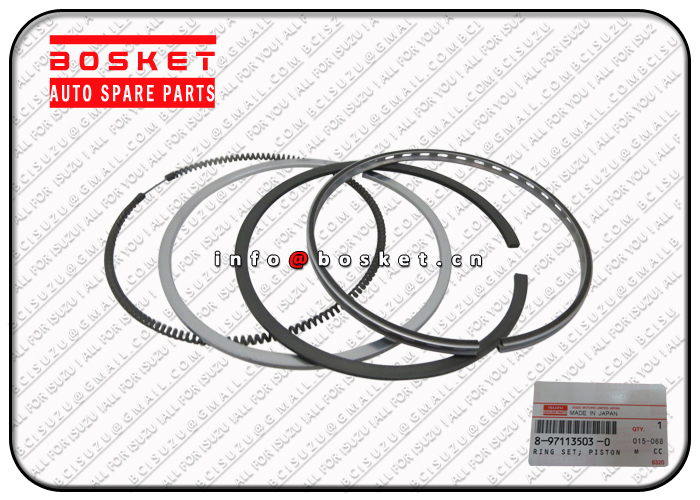 8-97113503-0 8971135030 Standard Piston Ring Set Suitable For ISUZU XD 3LD1 3LD2 