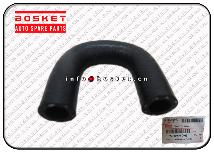 8-97209950-0 8972099500 Turbo Charger Out Rubber Hose Suitable For ISUZU NPR