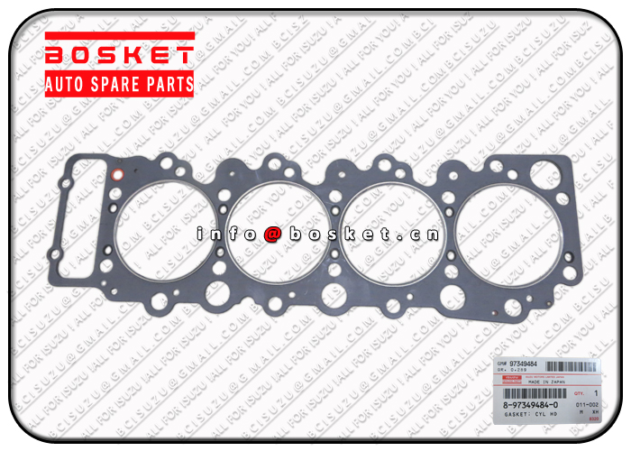 8-97349484-0 8973494840 Cylinder Head Gasket Suitable For ISUZU NKR NPR 4HF1 