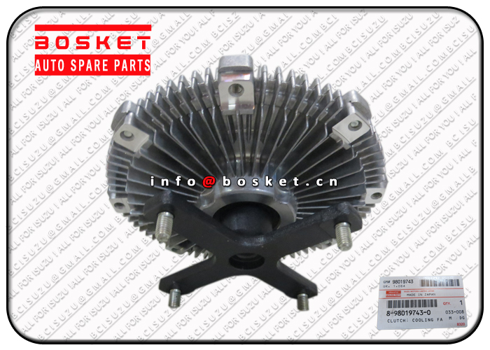 8-98019743-0 8980197430 Cooling Fan Clutch Suitable For ISUZU NPR 700P 4HK1 