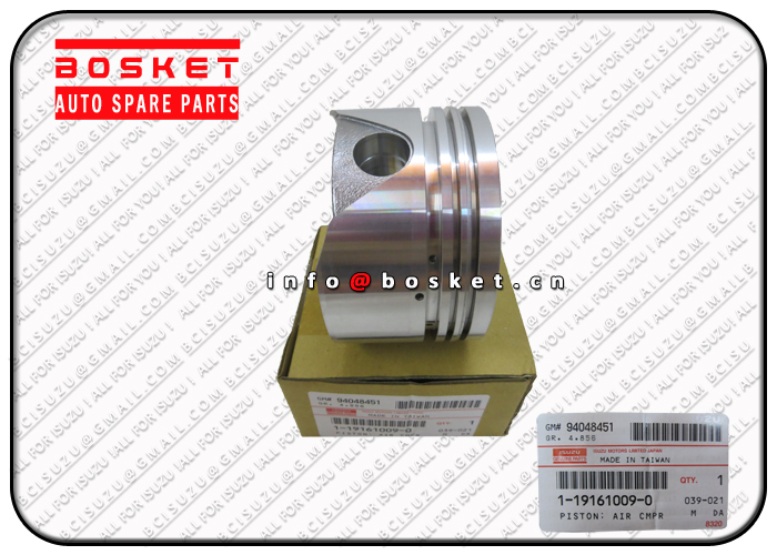 1-19161009-0 1191610090 Air Compressor Piston Suitable For ISUZU CXZ FRR EVZ CXZ81K 10PE1