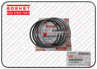 1-19163051-1 1191630511 Air Compressor Piston Ring Kit Suitable For ISUZU CVZ FVZ34 6HK1 