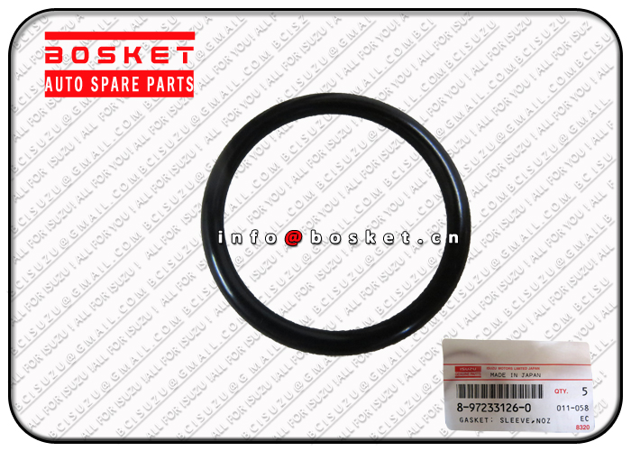 8-97233126-0 8972331260 Nozzle Holder Sleeve Gasket Suitable For ISUZU CXZ CYZ EXZ 