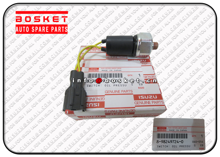 8-98249724-0 8982497240 Oil Pressure Warning Switch Suitable For ISUZU XD XE 