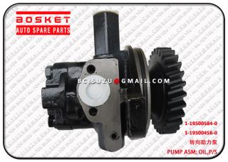 1195005840 1-19500584-0 Power Steering Oil Pump Assembly Suitable For ISUZU FRR FSR FTR FSR32 6HH1