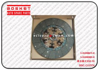 1312406710 1-31240671-0 Clutch Disc Suitable For ISUZU FRR FSR LR FTR113 6BD1