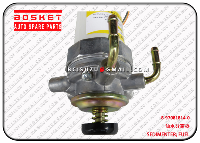 8970818140 8-97081814-0 Fuel Sedimenter Suitable for  ISUZU NHR NKR 4JB1