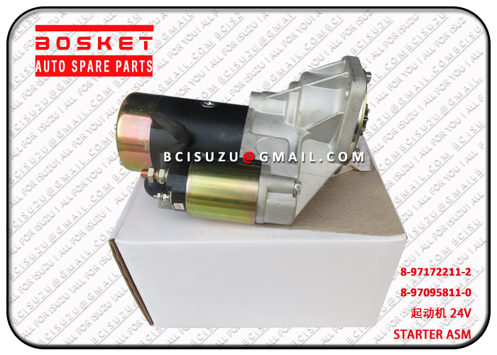 8971722112 8-97172211-2 Starter Assembly Suitable for ISUZU NKR NPR NPR66 4HF1 