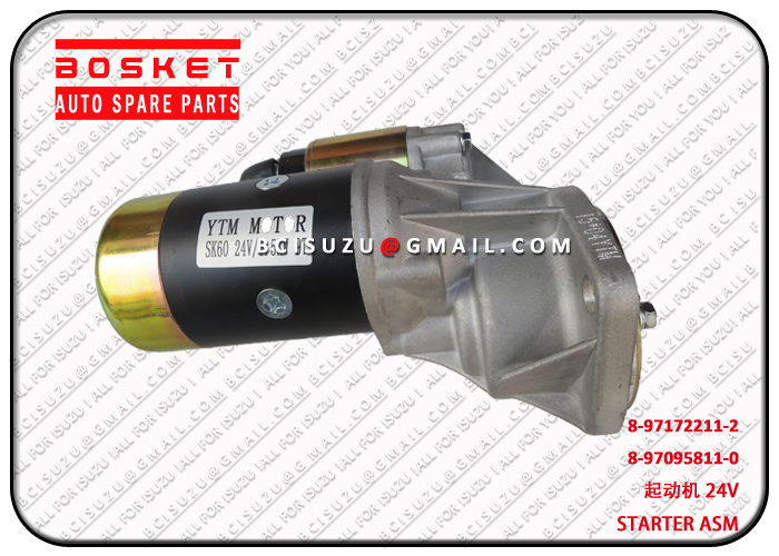 8971722112 8-97172211-2 Starter Assembly Suitable for ISUZU NKR NPR NPR66 4HF1 