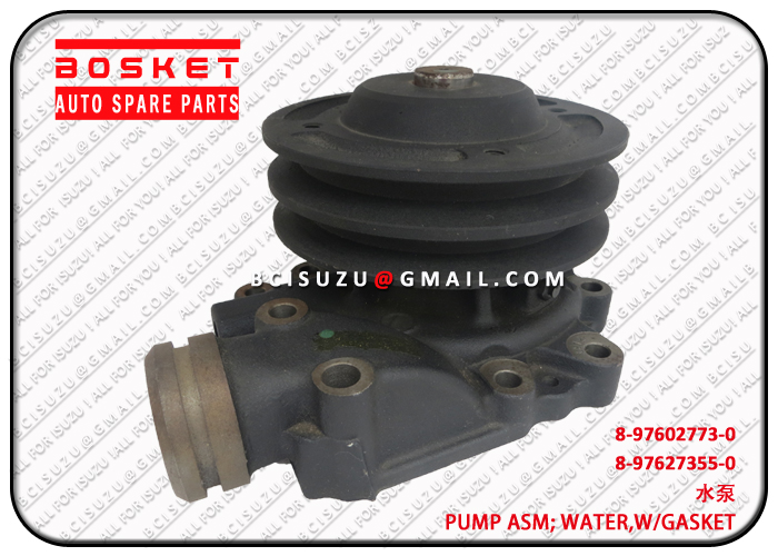 8976027730 8-97602773-0 With Gasket Water Pump Assembly Suitable for ISUZU FVZ34 6HK1 