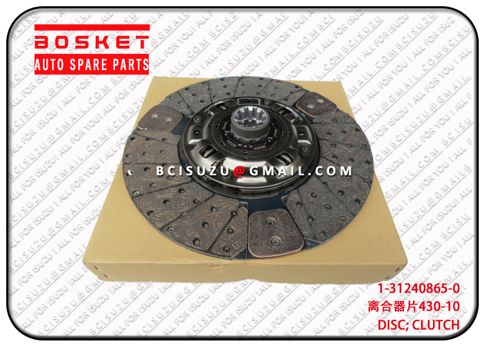 1312408650 1-31240865-0 Clutch Disc  Suitable For ISUZU CXZ51K 6WF1 