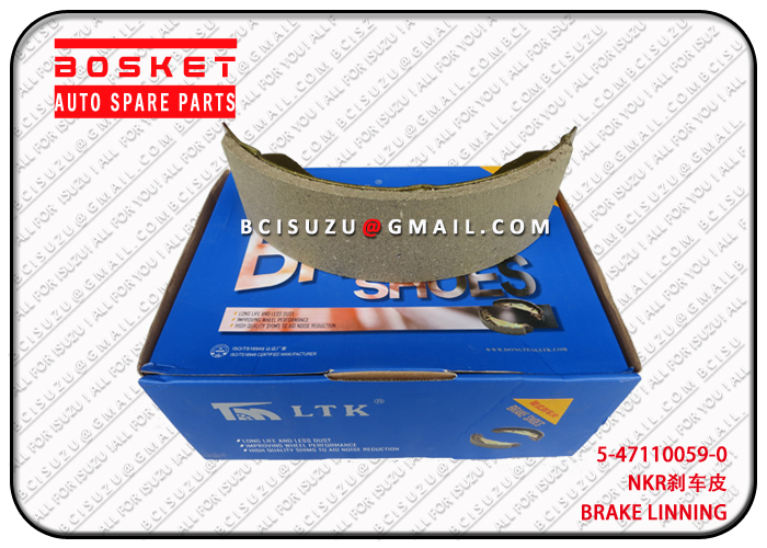 5471100590 5-47110059-0 Brake Linning Suitable For ISUZU NKR55 4JB1 