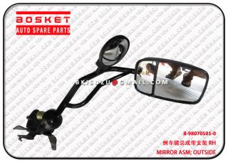 8980705010 8-98070501-0 Outside Mirror Assembly Suitable for ISUZU 700P 4HK1 