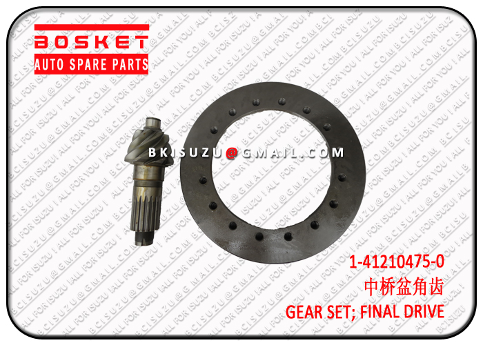 1412104750 1-41210475-0 Final Drive Gear Set Suitable for ISUZU CXZ EXZ 6WF1 