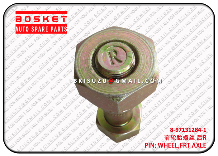 8971312841 8-97131284-1 Front Axle Wheel Pin Suitable for ISUZU NPR 700P 4HK1 