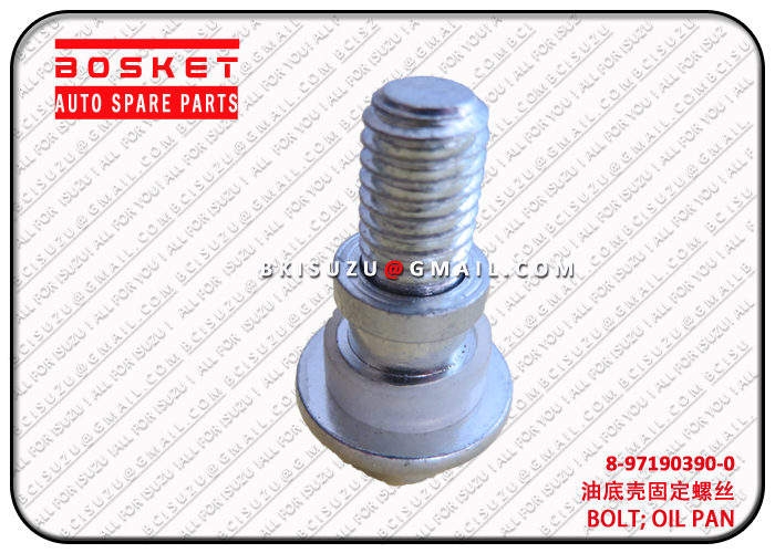 8971903900 8-97190390-0 Oil Pan Bolt Suitable for ISUZU FRR FSR LR 4HF1 4HG1 