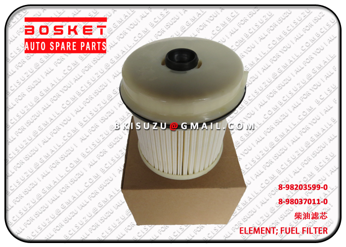 8982035990 8-98203599-0 Fuel Filter Element Suitable for ISUZU FRR FSR FTR 4JJ1 4JH1 