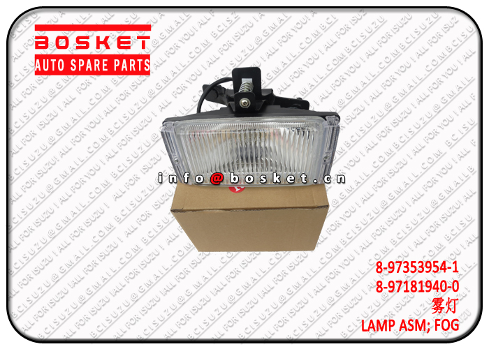 8-97353954-1 8-97181940-0 8973539541 8971819400 Fog Lamp Assembly Suitable for ISUZU CXZ81 10PE1 