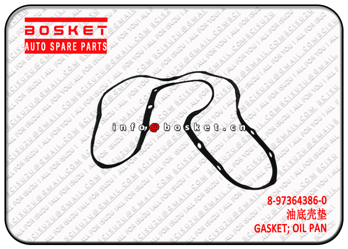 8-97364386-0 8973643860 Oil Pan Gasket Suitable for ISUZU NKR NPR 4HK1 4HG1 