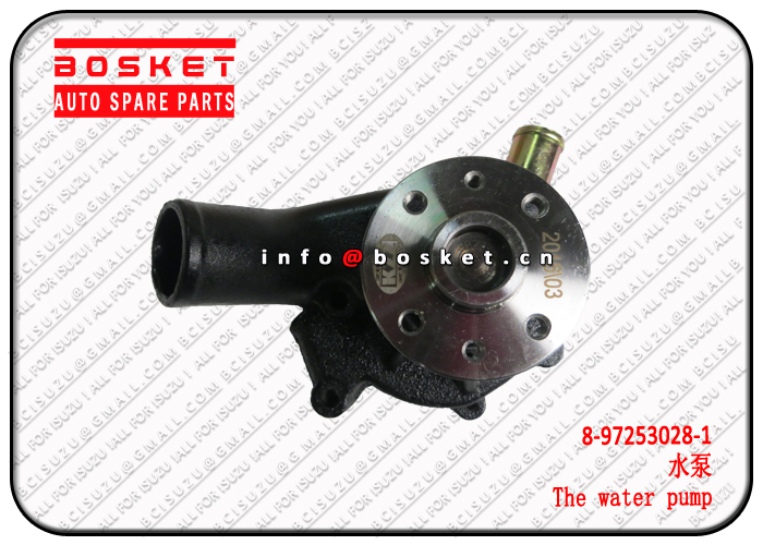 8-97253028-1 8972530281 With Gasket Water Pump Assembly Suitable for ISUZU XD 4BG1 6BG1 