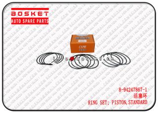 8-94247867-1 8942478671 Standard Piston Ring Set Suitable for ISUZU NKR55 4JB1 