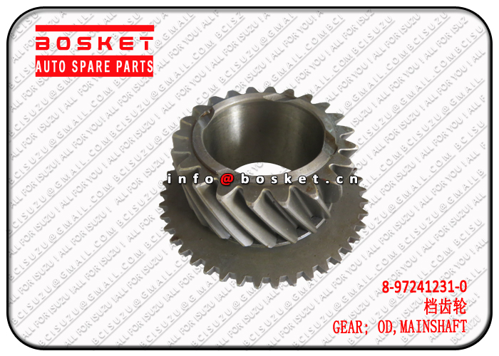 8-97241231-0 8972412310 Mainshaft Outside Diameter Gear Suitable for ISUZU MYY5T NKR NPR 