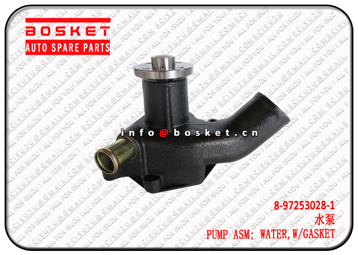 8-97253028-1 8972530281 With Gasket Water Pump Assembly Suitable for ISUZU XD 4BG1 6BG1 