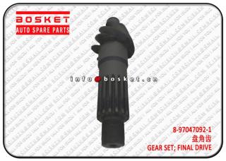 8-97047092-1 8970470921 Final Drive Gear Set Suitable for ISUZU NPR 