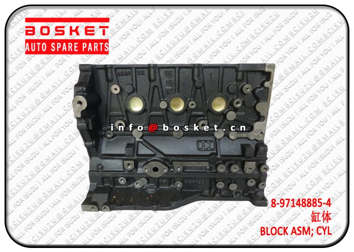 8-97148885-4 8971488854 Cylinder Block Assembly Suitable for ISUZU NPR 4HE1 