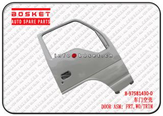 8-97581430-0 8975814300 Without Trim Front Door Assembly Suitable for ISUZU NPR71 NQR75 600P 