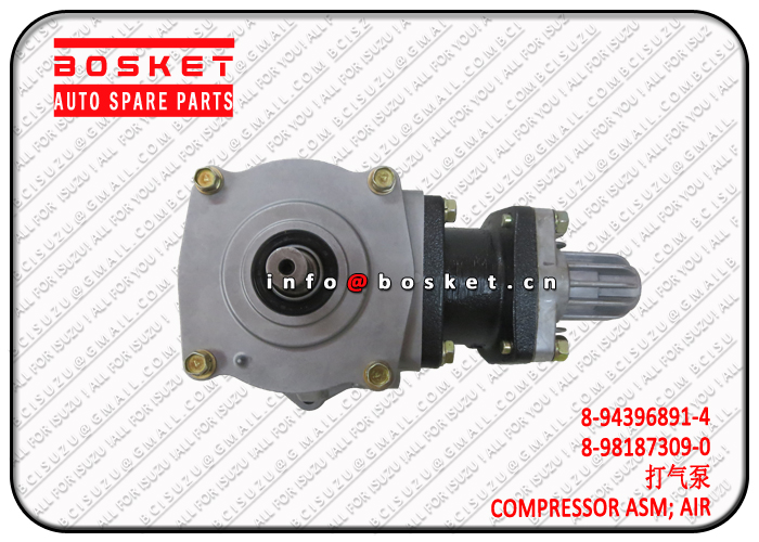 8-94396891-4 8-98187309-0 8943968914 8981873090 Air Compressor Assembly Suitable for ISUZU FRR FSR 6