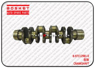 8-97112981-0 8971129810 Crankshaft Suitable for ISUZU NKR NPR 4HF1 4HG1 